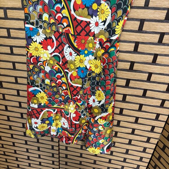 Alice & Olivia‎ Kirby Ruffled Floral Print Dress Size 0 - Picture 5 of 11